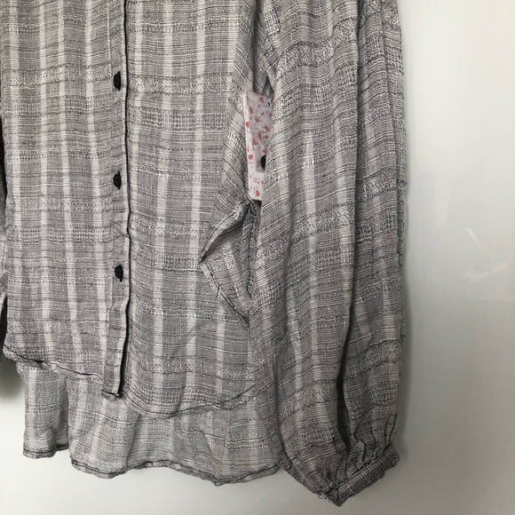 NWT Free People Black Headed To The Highlands Top - Picture 4 of 8